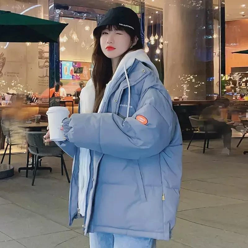 15冬装加厚羽绒服服12大童13少女孩14岁高初中学生棉衣16加羽绒棉