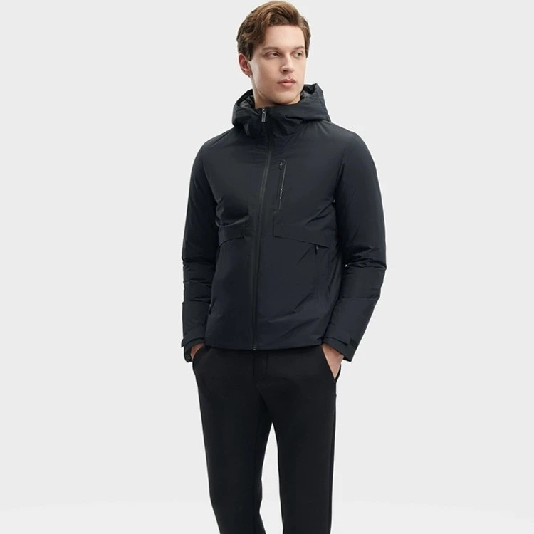 Fila/斐乐斐乐男士冬季新款休闲连帽保防水保暖羽绒服F11M342911F