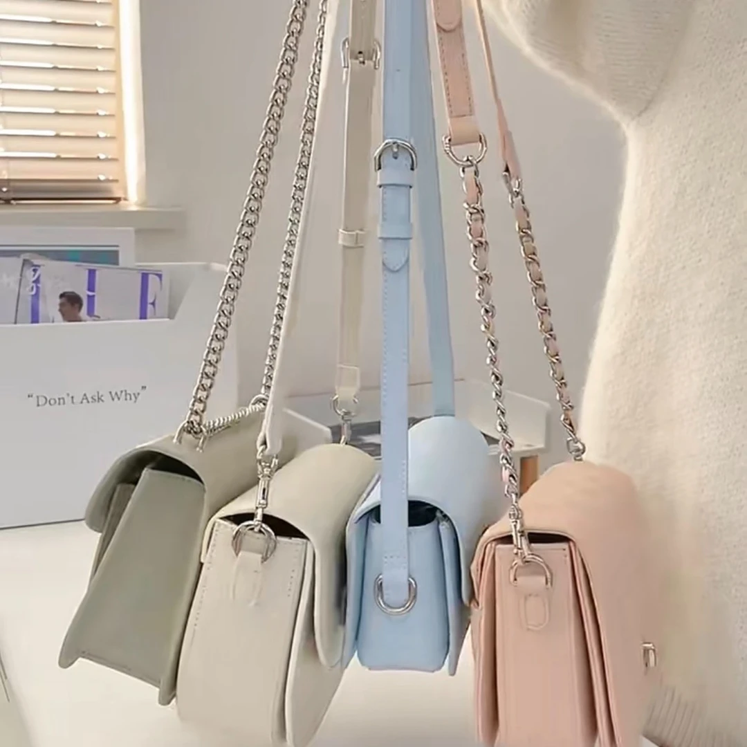 【LQ订制】手工打造真皮女士新款包10323灰白
