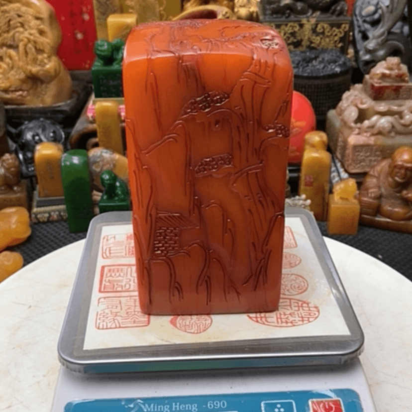 【闪购商品】书法寿山石