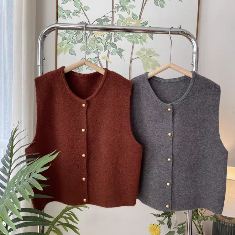 2024新款百搭毛衣马甲