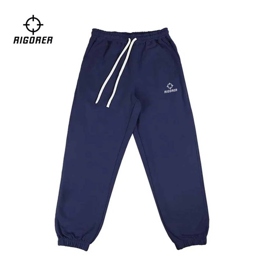 美式运动篮球秋冬加绒新款束脚训练卫裤男女宽松跑步休闲长裤子潮