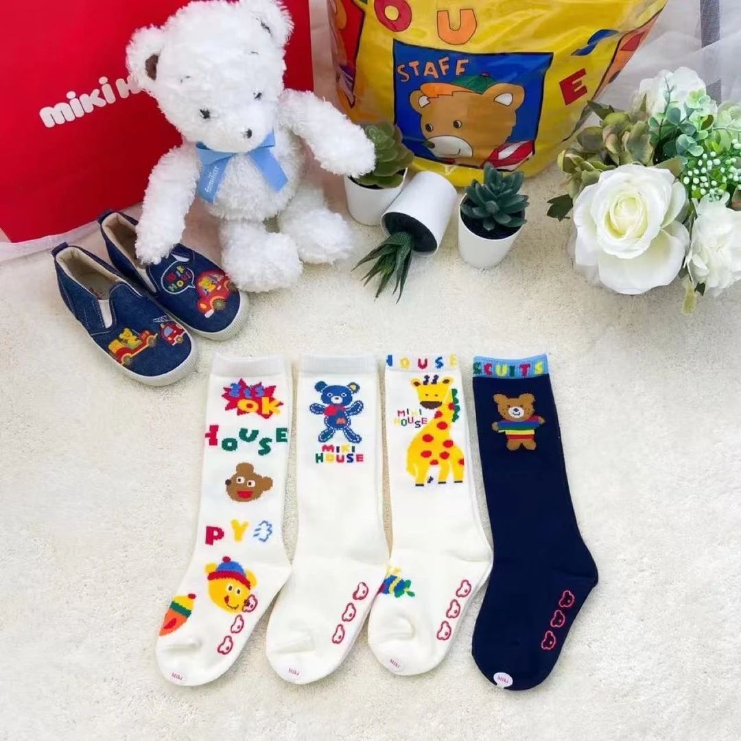 【思元定制】24288mk儿童漫画秋冬款长筒袜一包四双