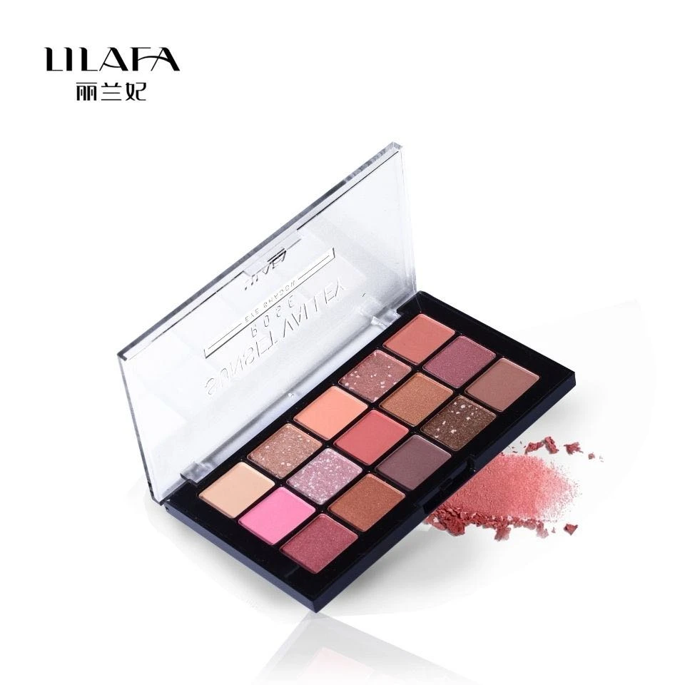 LILAFA日落山谷玫瑰眼影