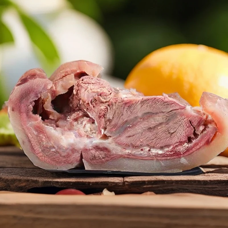 正宗小黄牛新鲜牛脸肉(可卤炖闷爆炒凉拌涮） 新鲜牛头肉/冷链直发