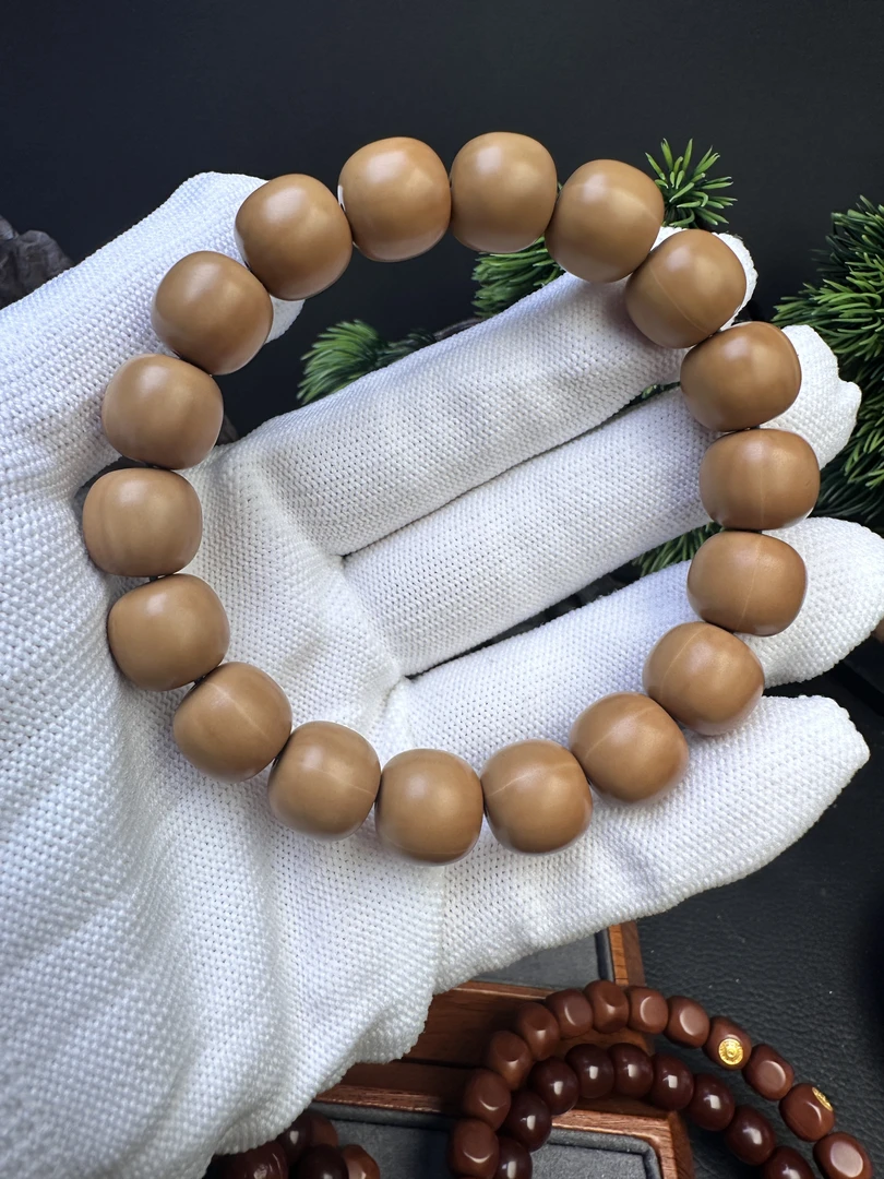 [国祥猴头直播间专属]G1龙岩老型12+mm左右猴头手串