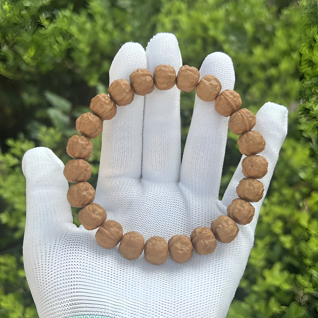 绿皮三号猴头文玩手串（以直播间为准）