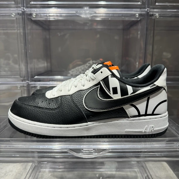 90新  45码 充新 无盒 AF1 黑白