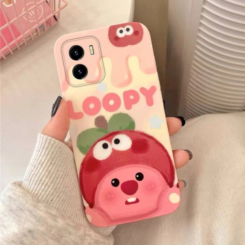 适用于vivoY10 T1版手机壳V2140Ains风复古奶油小海狸软壳软壳