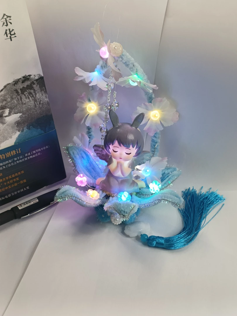 手工diy创意灯笼贝拉公主月亮之上灯笼