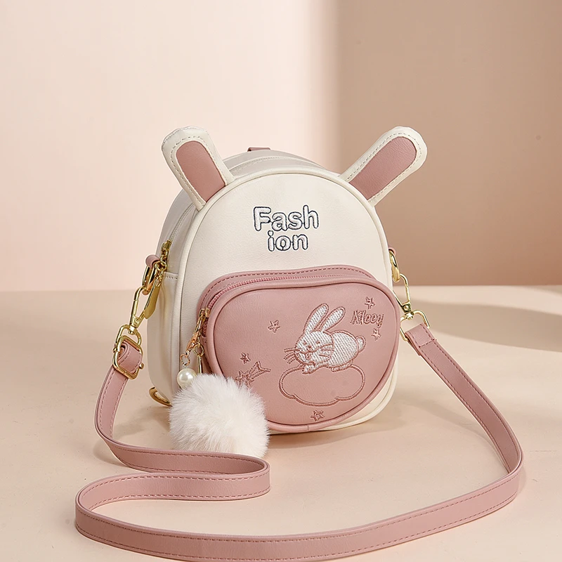 冬季小包包女2025新款个性双肩女包韩版百搭手提单肩斜挎包小圆包