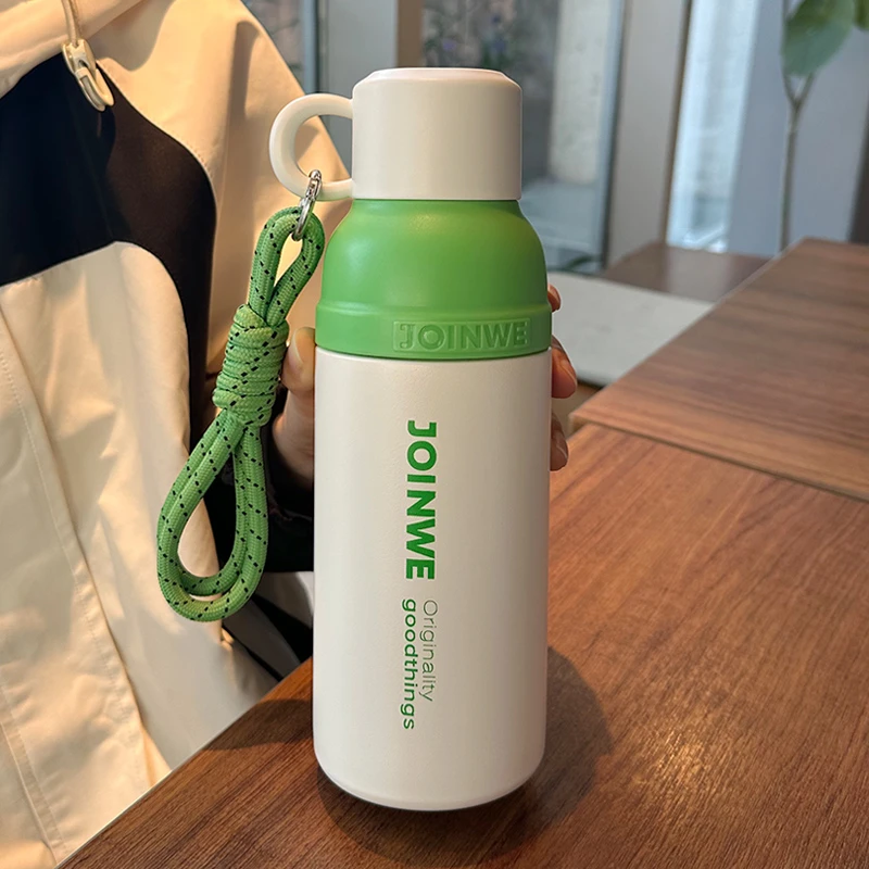 保温杯匠小物女生高颜值316便携随行水杯新款保冷带吸管运动杯子
