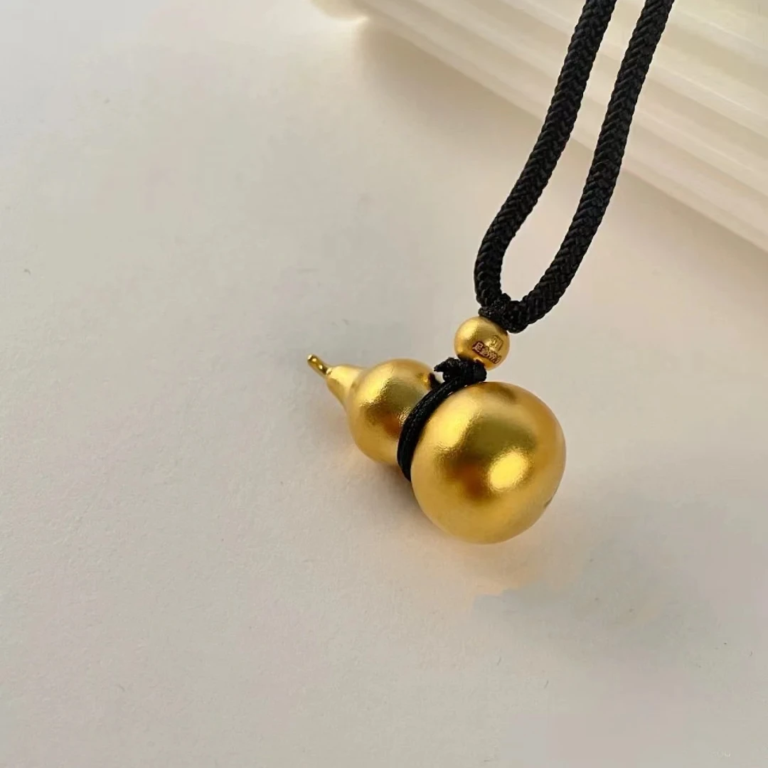 赛菲尔万足®足金古法黄金葫芦吊坠SRS3084094879