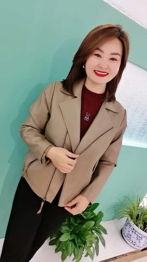 米子家推荐款时尚小皮衣