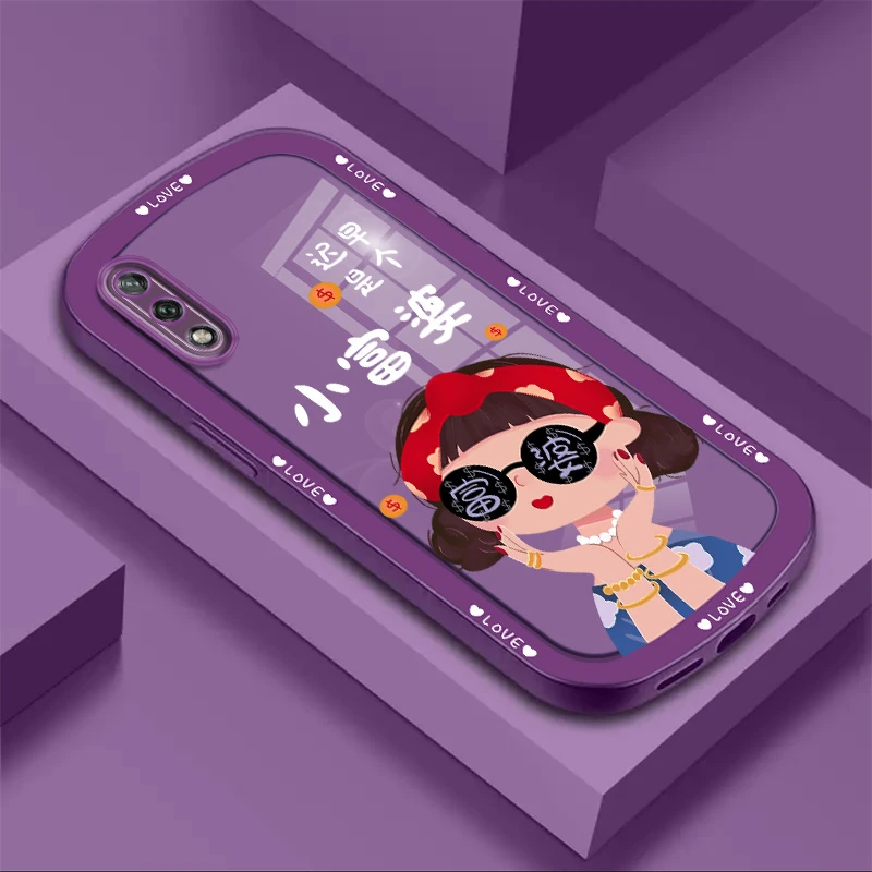 华为荣耀9x手机壳新款时尚透明硅胶防摔软壳保护套网红潮牌小富婆