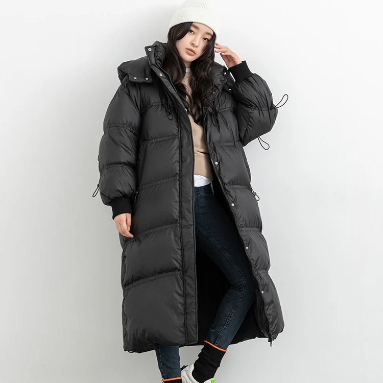长款过膝棉服女加长款2023年新款大牌高端棉服流行爆款冬潮流韩版