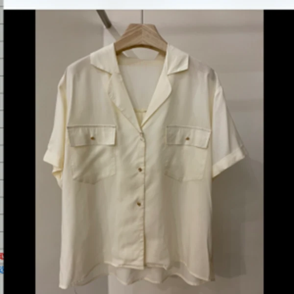 小众时尚小衫设计感衬衫318635