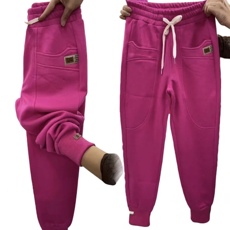 2024秋冬新款裤子女百搭宽松潮流显瘦束脚哈伦卫裤休闲九分休闲裤