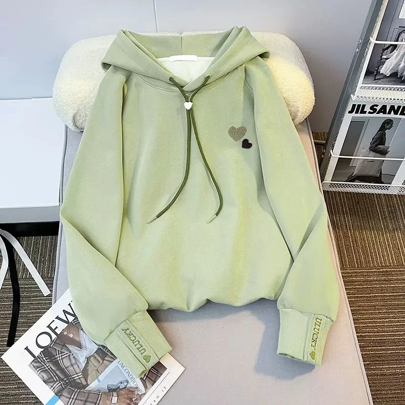 女童卫衣春秋款2024洋气七夕小女孩韩版春装休闲连帽衫上衣童装