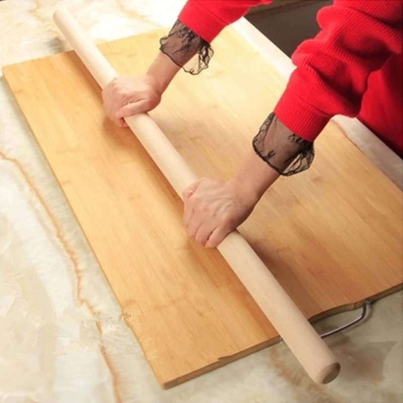 擀面杖大号小号饺子皮家用杆赶面棍擀面棒面条烘焙实木擀面棒