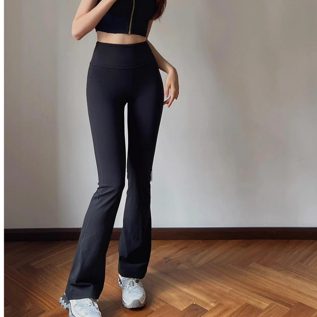 【西音专属】云感喇叭裤赵LS同款瑜伽健身普拉提喇叭裤外穿无尴尬
