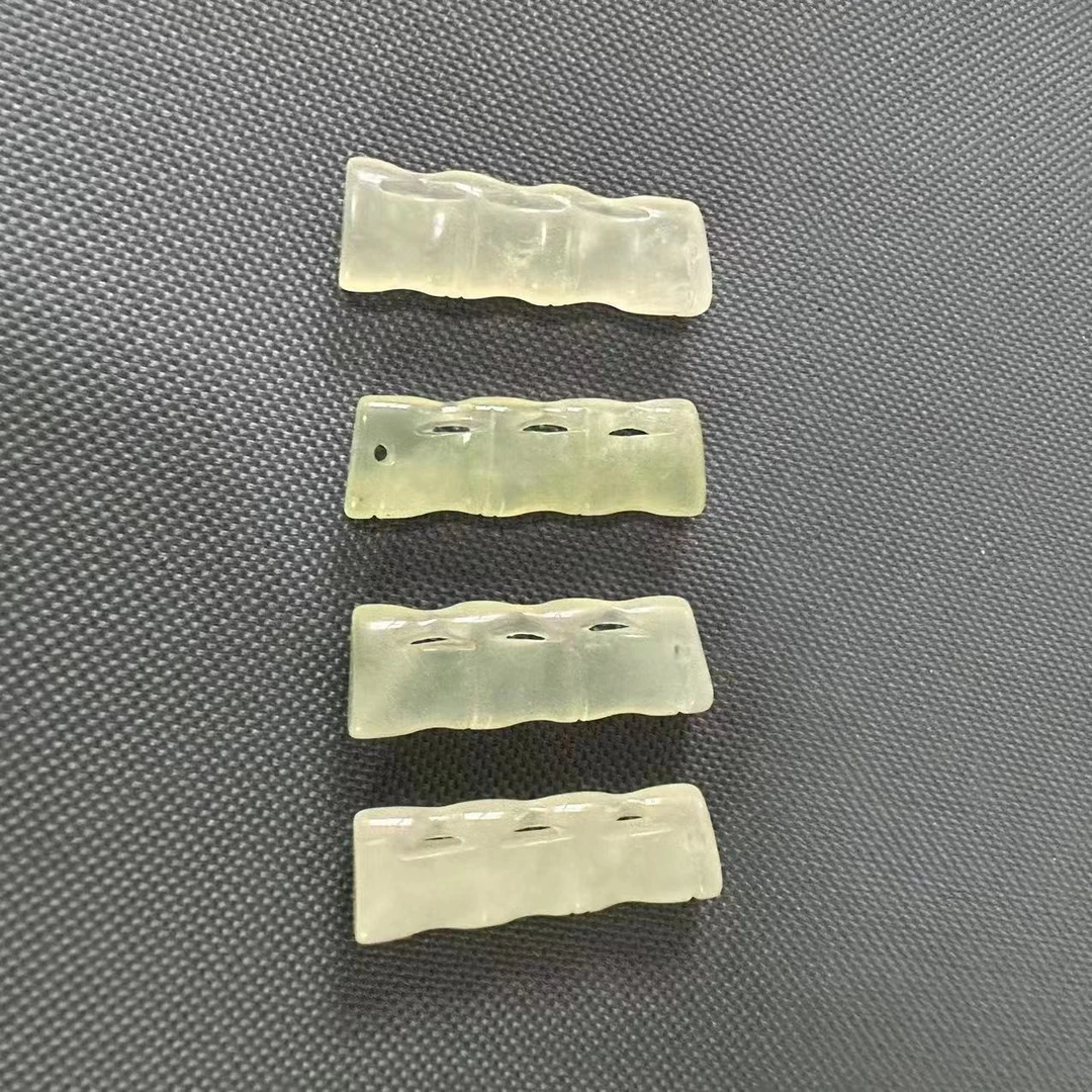 【李金矿业】蛇纹石玉未镶嵌多样性随机发一个竹节
