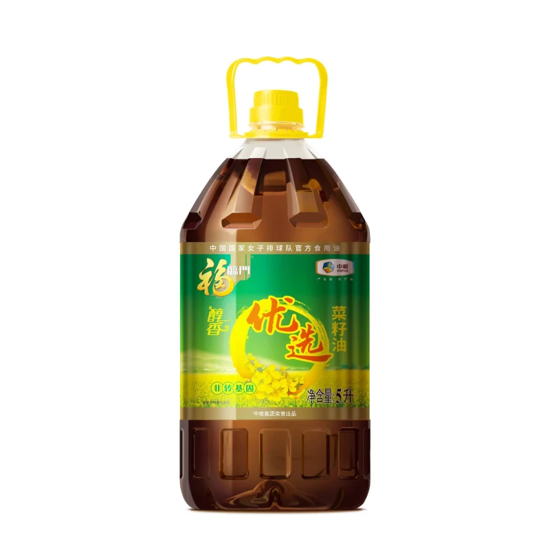 福临门优选醇香菜籽油5升