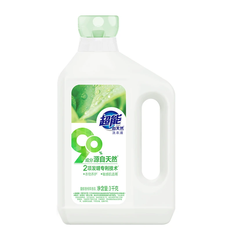 超能自天然洗衣液3kg