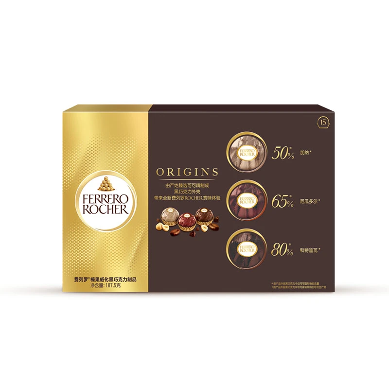 费列罗榛果威化黑巧克力制品 187.5g