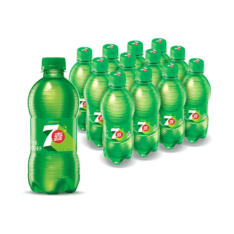 七喜冰爽柠檬味汽水（件）300ML*12