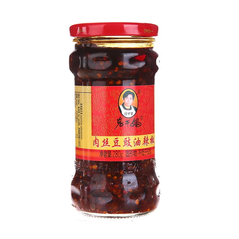 老干妈肉丝豆豉油辣椒