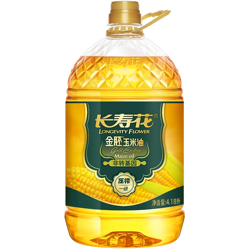 长寿花金胚玉米油4.18L