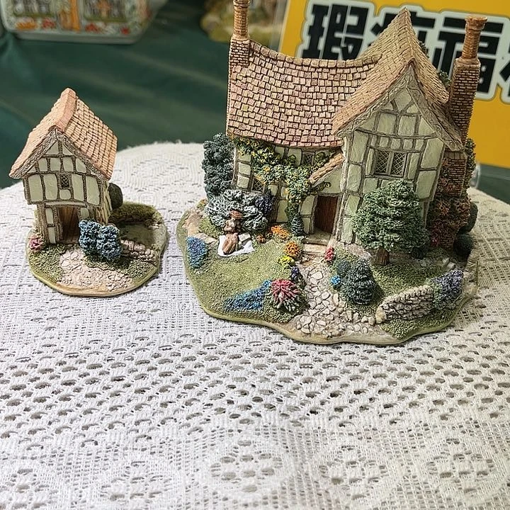 紫砂茶宠小房子微缩景观