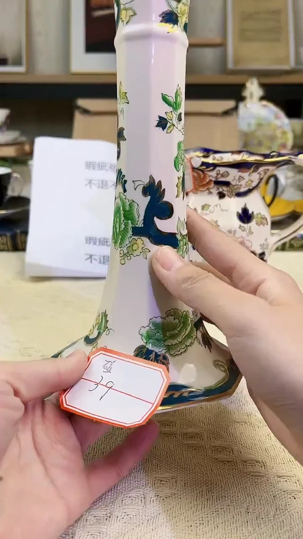 【闪购商品】新骨瓷摆件马森查特勒斯烛台【福利】瑕疵】