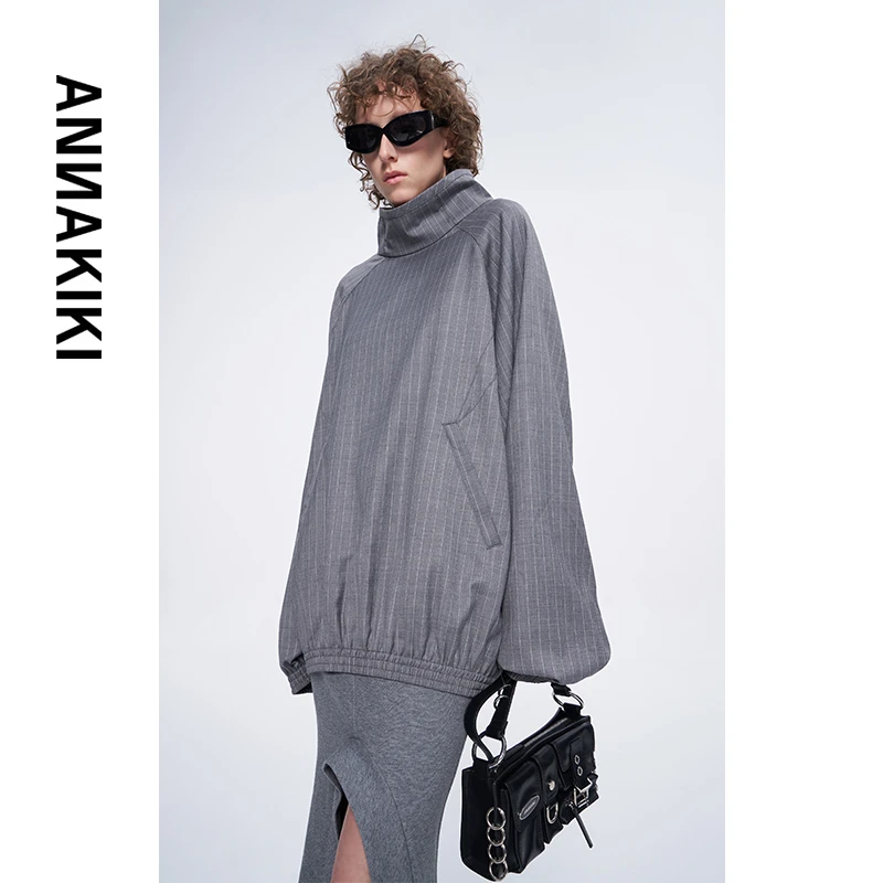张千万 x ANNAKIKI年度限时破价！// 羊毛休闲宽松上衣