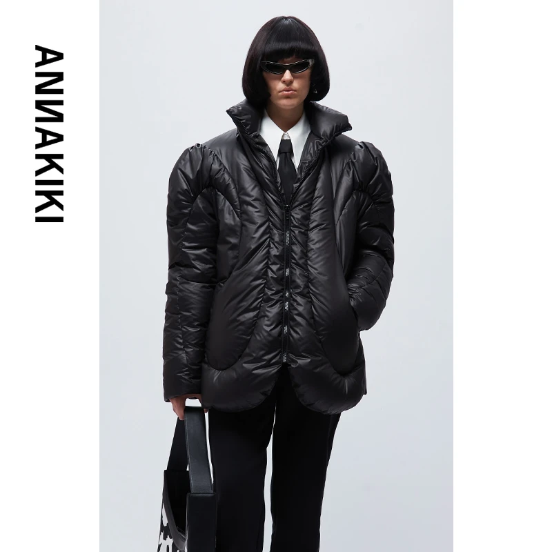 芦芦x  ANNAKIKI 小众设计3D立体羽绒服 3A41440581A