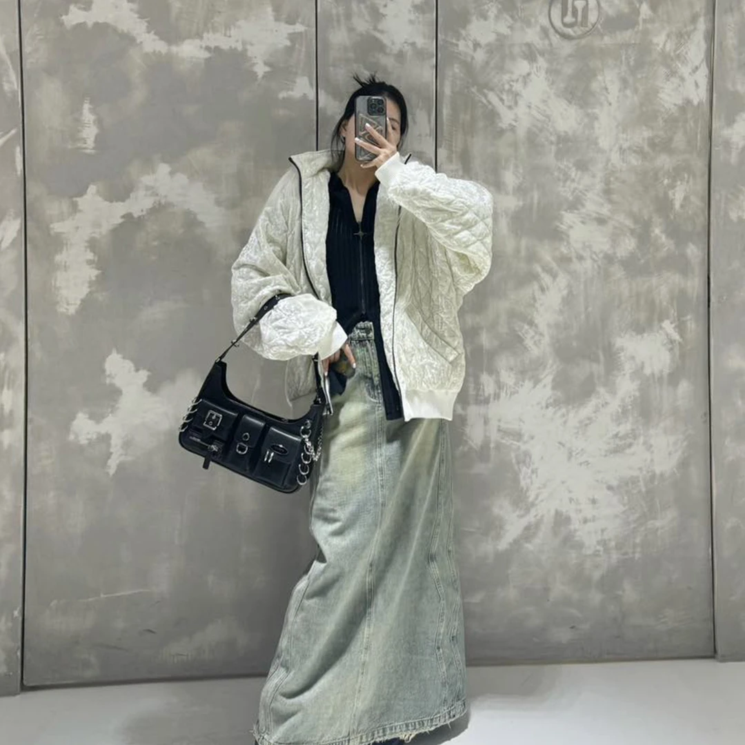 ANNAKIKI 钻石绒带帽宽松休闲棒球服 3C4B1338H446