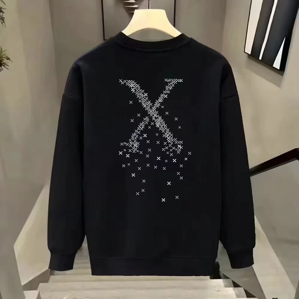 【源头厂家】爆款2024新款卫衣男士卫衣服男装秋冬款休闲款潮牌卫衣