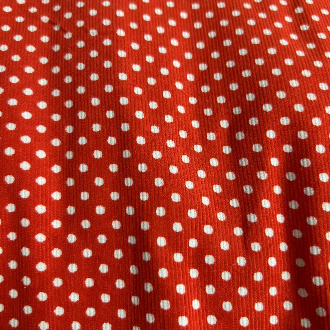 【纯棉细条绒】儿童上衣裤子棉衣服装面料条绒纯棉布料