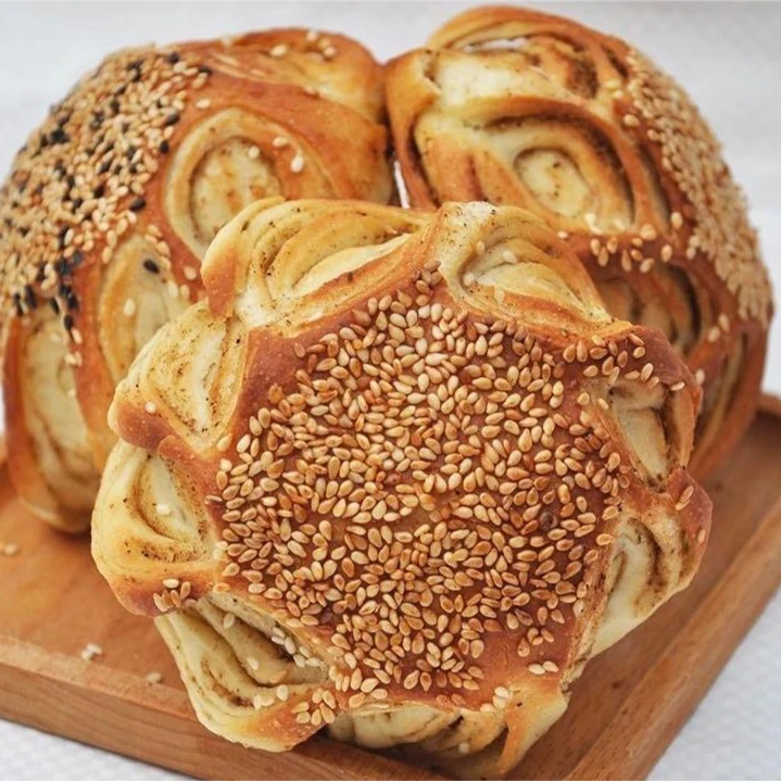 山东特产 单县传统名吃吊炉烧饼纯手工制作 芝麻盐馅花生仁馅小吃