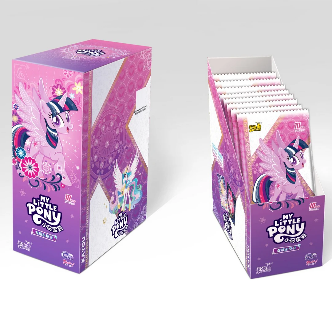 【叠叠】卡游正版《小马宝莉》友谊永恒辉月包五弹六弹卡牌盲盒(代拆)