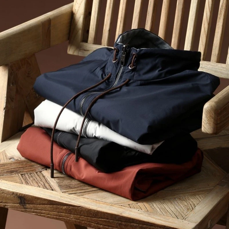 【轻奢运动】2024春秋新款马甲外套男士无袖防水休闲运动冲锋衣