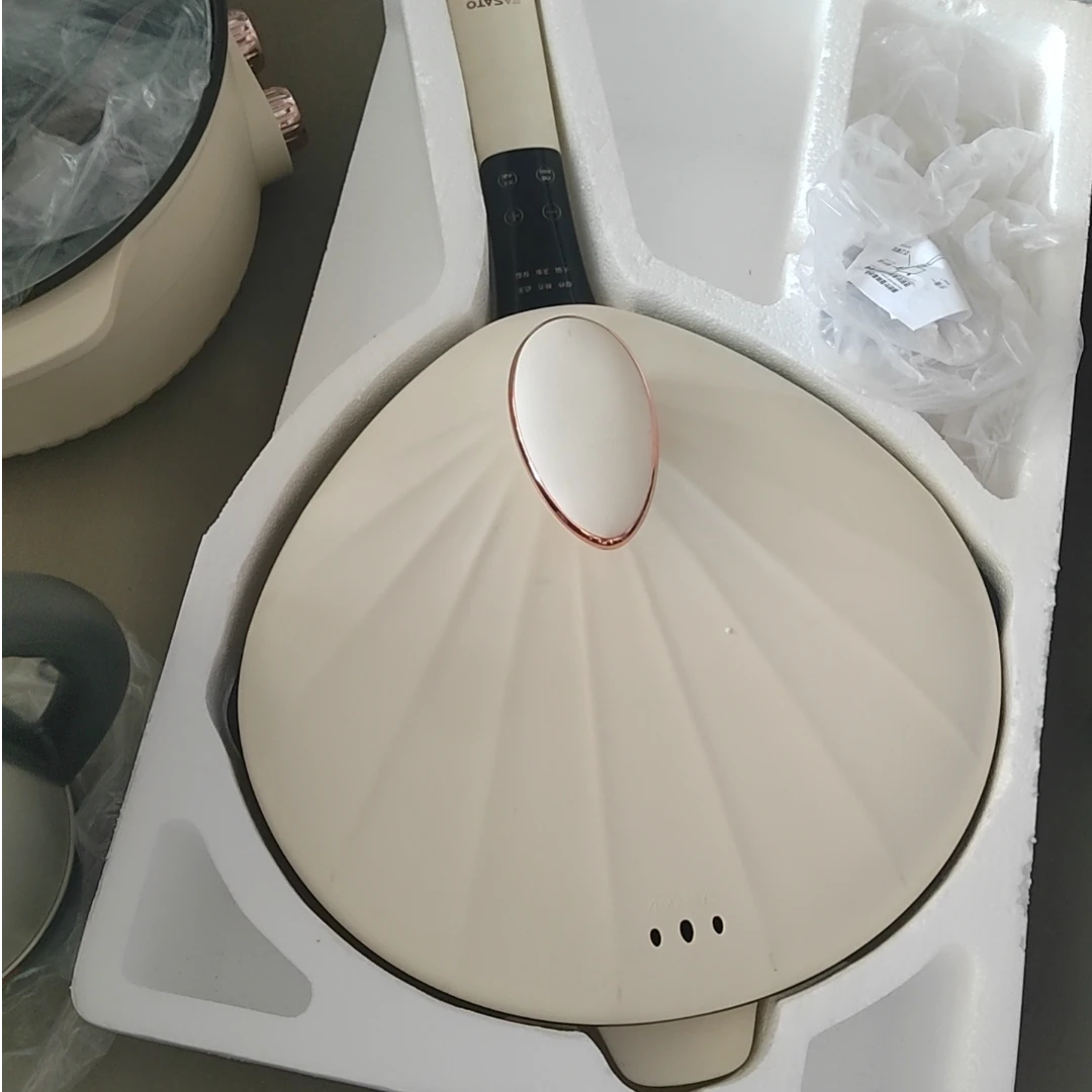 未使用  电炒锅家用