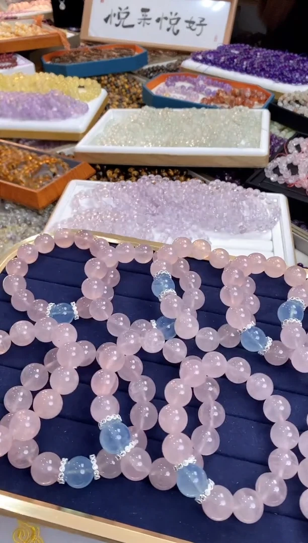 【闪购商品】水晶手串合金014/多样性发其一/1条/8.16