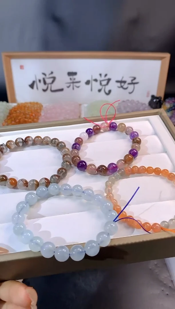【闪购商品】水晶手串未镶嵌152/多样性发其一/1条/7.16