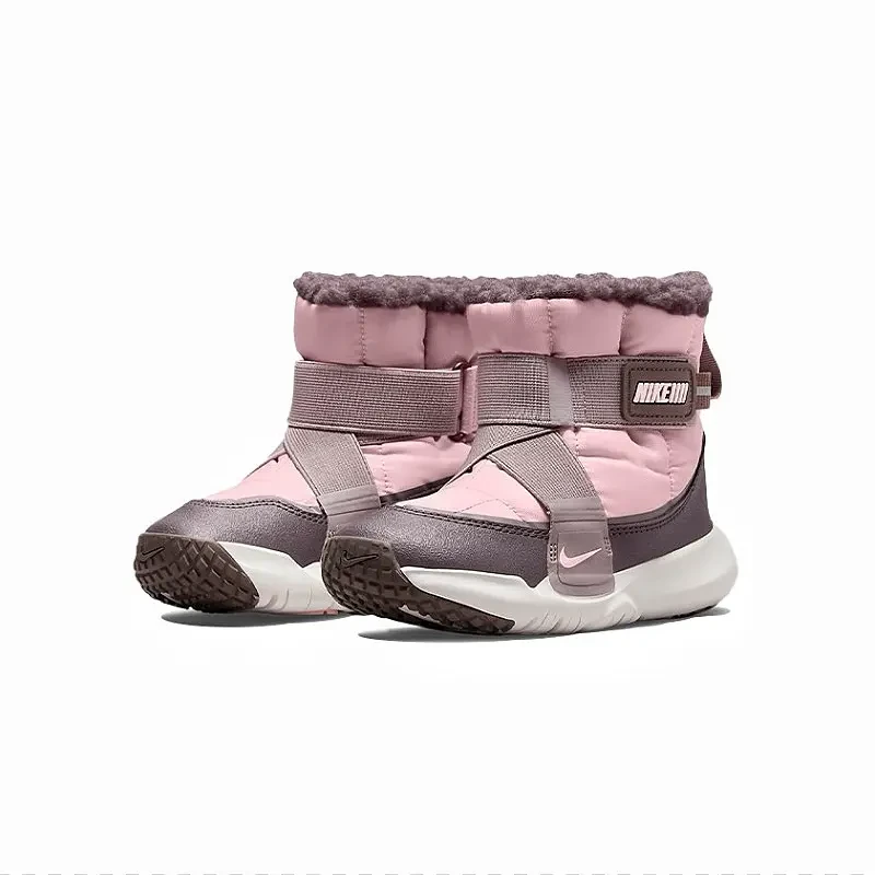 NIKE/耐克婴幼童宝宝加绒软底保暖中筒雪地靴运动靴DD0303-600