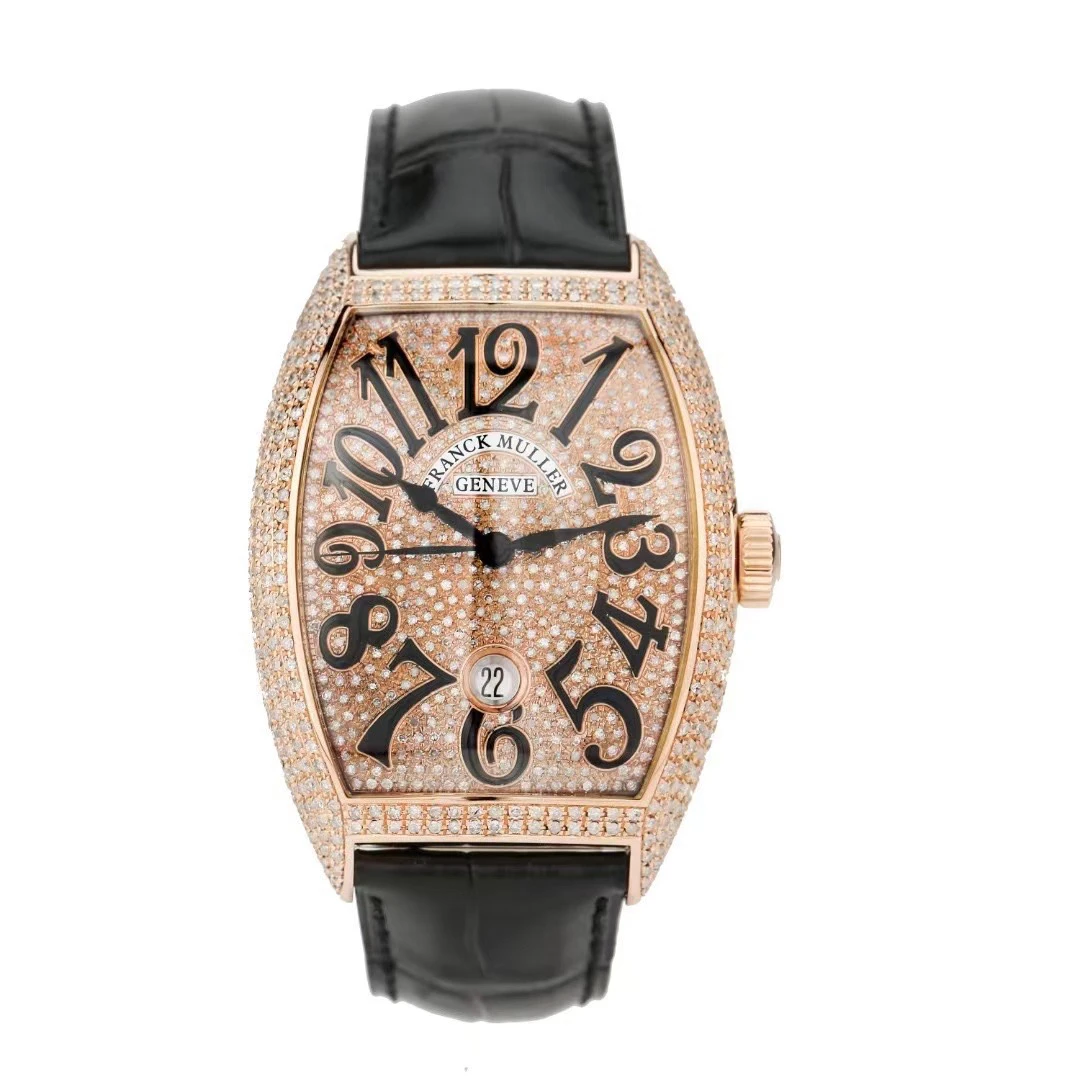99新 Franck Muller/法兰克穆勒 8880/玫瑰金/自动机械/40*55MM