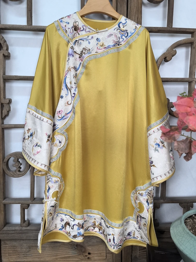 【十三郎】新中式新款长款太太服上衣241976