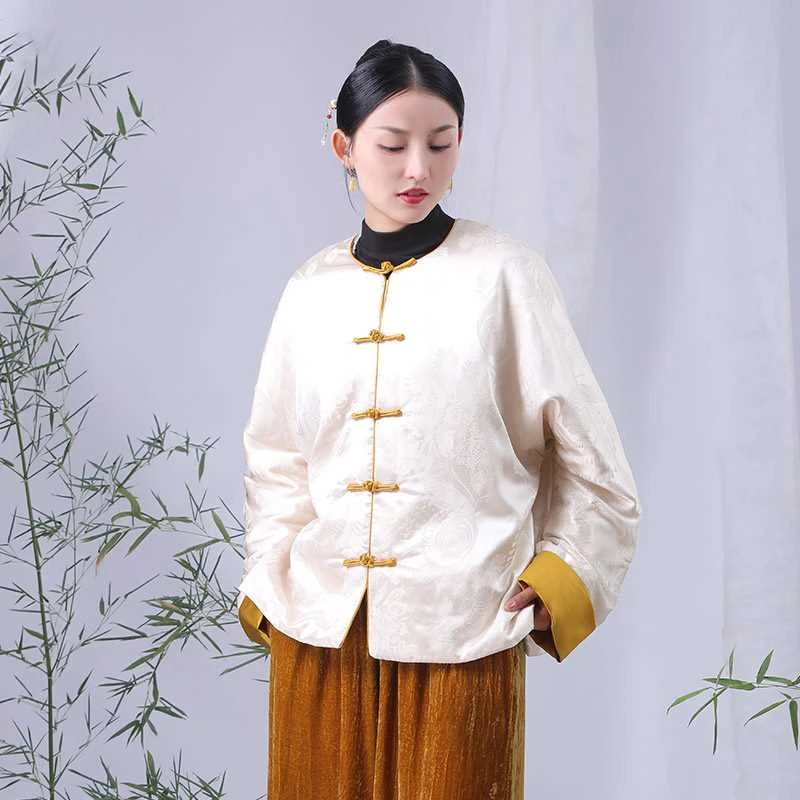 【十三郎】百搭时尚新中式棉衣22-04