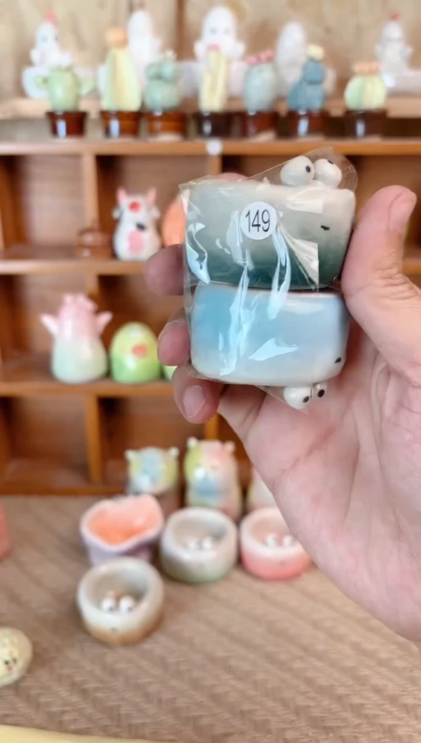 【闪购商品】摆件创意手捏陶瓷(默认微瑕)149